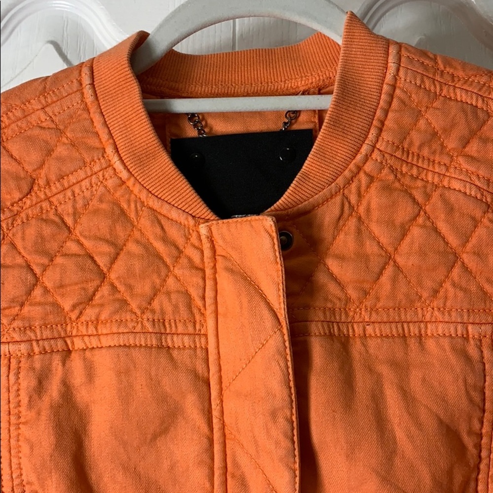L’Atelier Orange Bomber Jacket - Picture 2 of 6